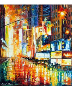 TIMES SQUARE AT NIGHT