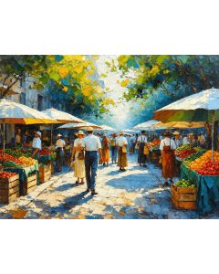 Summer’s Vibrant Bazaar