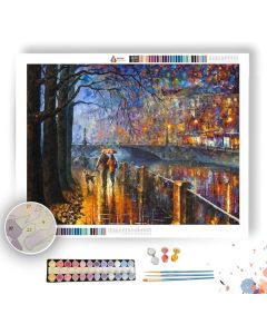 ALLEY BY THE RIVER - Paint By Numbers Full Kit