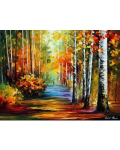 AUTUMN FOREST ROAD