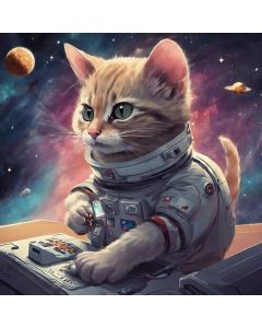 CAT ASTRUNAUT