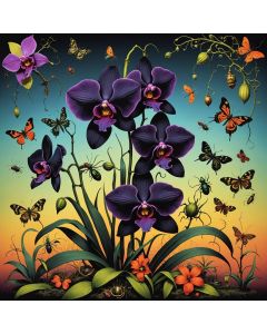 BLACK ORCHIDS