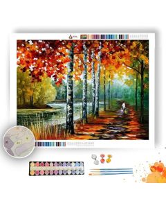 BY THE LAKE - Paint By Numbers Full Kit