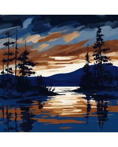 BY THE LAKE IN DARKNESS