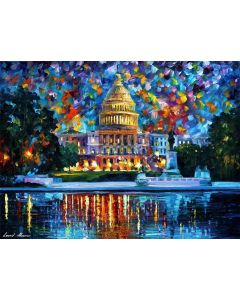 CAPITOL AT NIGHT WASHINGTON