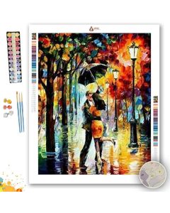 DANCE UNDER THE RAIN - Paint By Numbers Full Kit