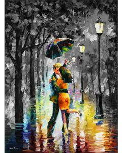 DANCE UNDER THE RAIN B&W
