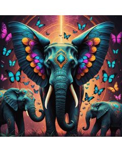 Elephants And Butterflies