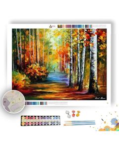 FOREST ROAD - Paint By Numbers Full Kit
