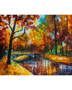 FOREST STREAM UNDER THE BRIDGE