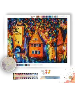 GERMANY MEDIEVAL ROTHENBURG - Paint By Numbers Full Kit