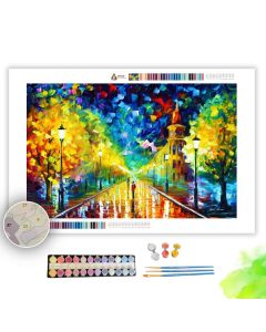 GOLD WINTER - Paint By Numbers Full Kit