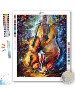 GUITAR AND VIOLIN - Paint By Numbers Full Kit