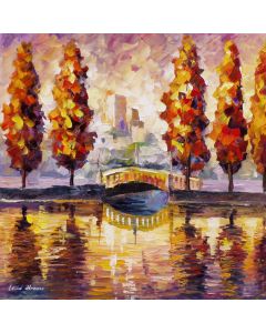 Trees by the river