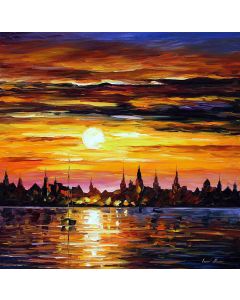 SUNSET IN BARCELONA