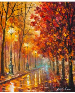 SWEET RED FALL - FRAMED