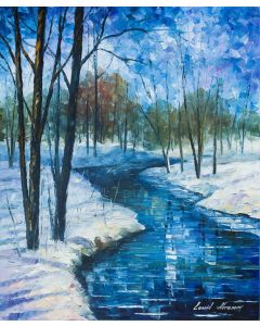 FROZEN STREAM - FRAMED