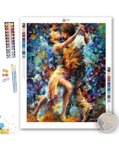 INTERNAL STRUGGLE OF LUST - Paint By Numbers Full Kit