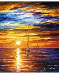 LONELY EVENING SEA