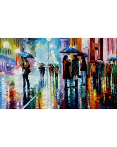 BUS STOP - UNDER THE RAIN