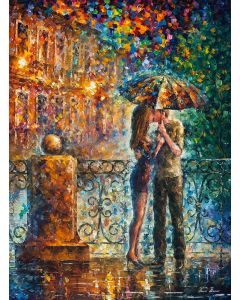 KISS UNDER UMBRELLA
