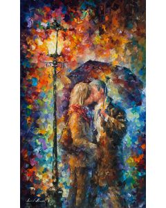KISSING THROUGH THE RAIN