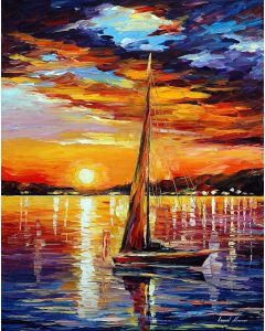 SAIL IN SUNSET