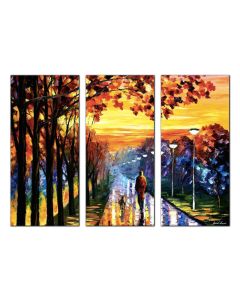 EVENING STROLL — Set of 3