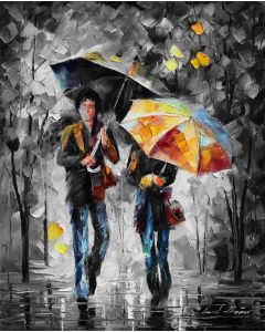 UMBRELLAS OF THE NIGHT B&W