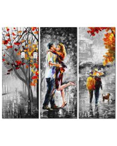 THE EMOTION OF LOVE - SET OF 3 B&W