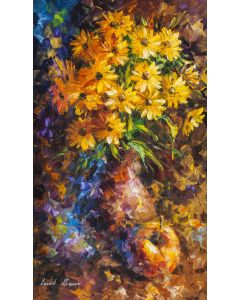 APPLE AND FLOWERS