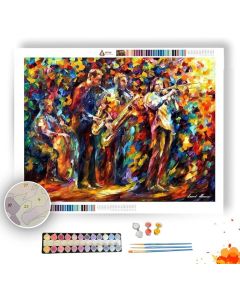 JAZZ BAND - Paint By Numbers Full Kit
