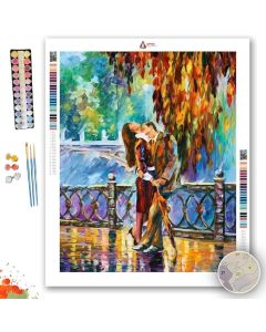 KISS AFTER THE RAIN - Paint By Numbers Full Kit