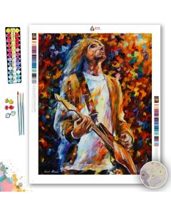 ROCK GUITARIST - Paint By Numbers Full Kit
