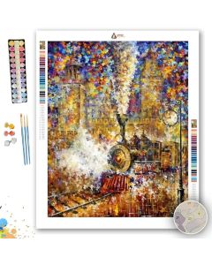 LAST TRAIN - Paint By Numbers Full Kit