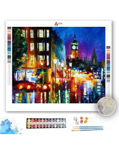LONDONS NIGHT LIGHTS - Paint By Numbers Full Kit