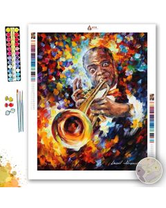 LOUIS ARMSTRONG - Paint By Numbers Full Kit
