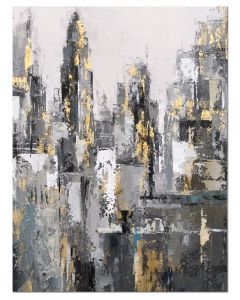 City in silver