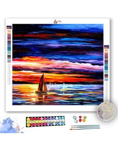 NIGHT SEA - Paint By Numbers Full Kit