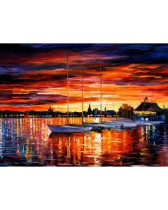 HELSINKI — SAILBOATS AT YACHT CLUB