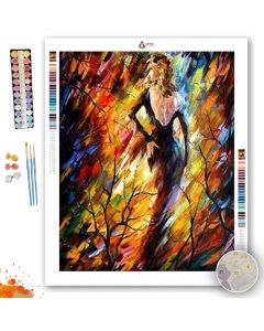 QUEEN OF FIRE - Paint By Numbers Full Kit