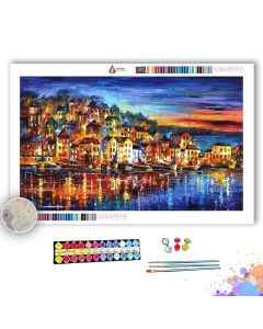 QUIET TOWN - Paint By Numbers Full Kit