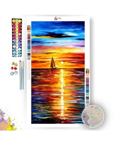 SEA REFLECTIONS - Paint By Numbers Full Kit