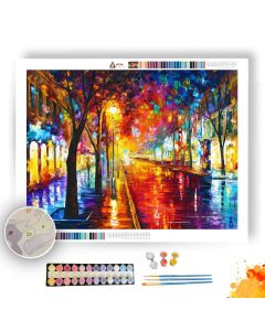 STREET OF THE OLD TOWN - Paint By Numbers Full Kit