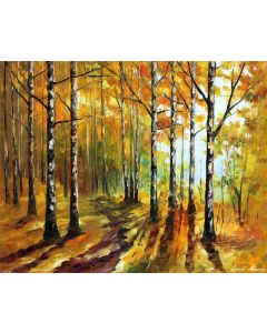 SUNNY SUMMER BIRCHES