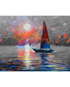 SAILING AWAY B&W