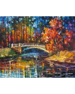 FLOWING UNDER THE BRIDGE - FRAMED
