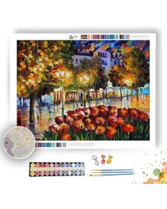 THE FLOWERS OF LUXEMBOURG - Paint By Numbers Full Kit