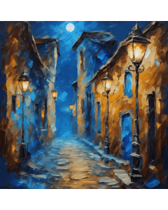 TOWN AT NIGHT