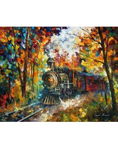 OLD TRAIN - FRAMED
